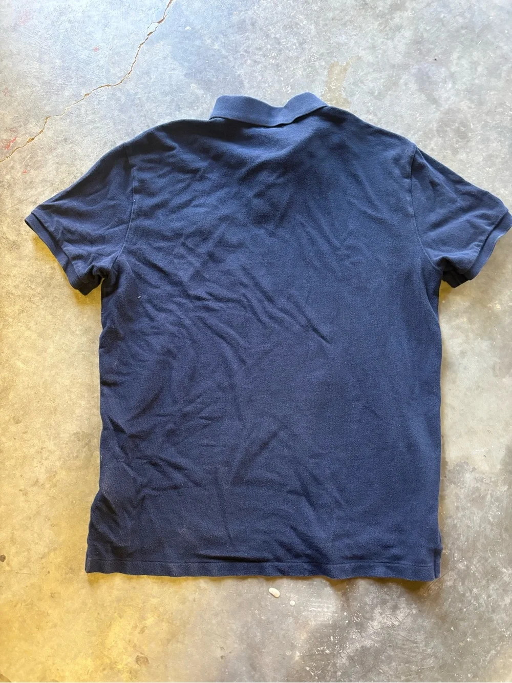 Ralph Lauren Navy Polo with Embroidered Bear